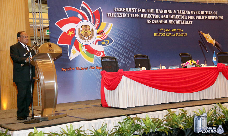 Serah Terima Tugas Pengarah Eksekutif Sekretariat Aseanapol