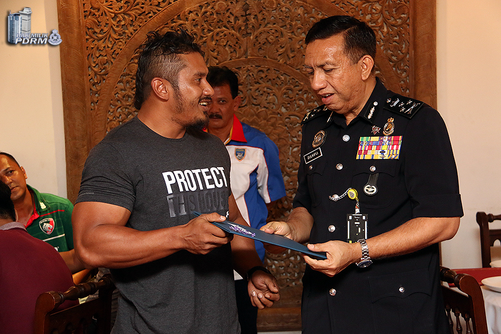 Atlet Pdrm Diberi Penghargaan