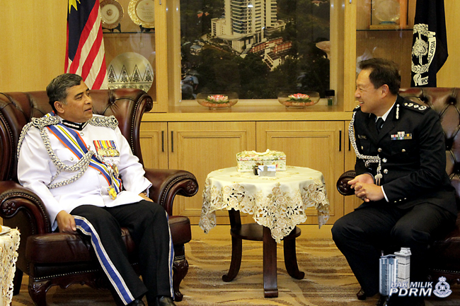 039 Kunjungan Hormat Ketua Polis Singapura