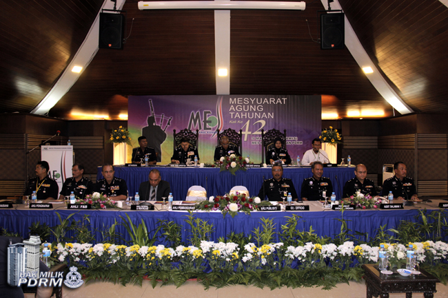 Mesyuarat Agung Mes Pegawai Kanan Pdrm Ke 42