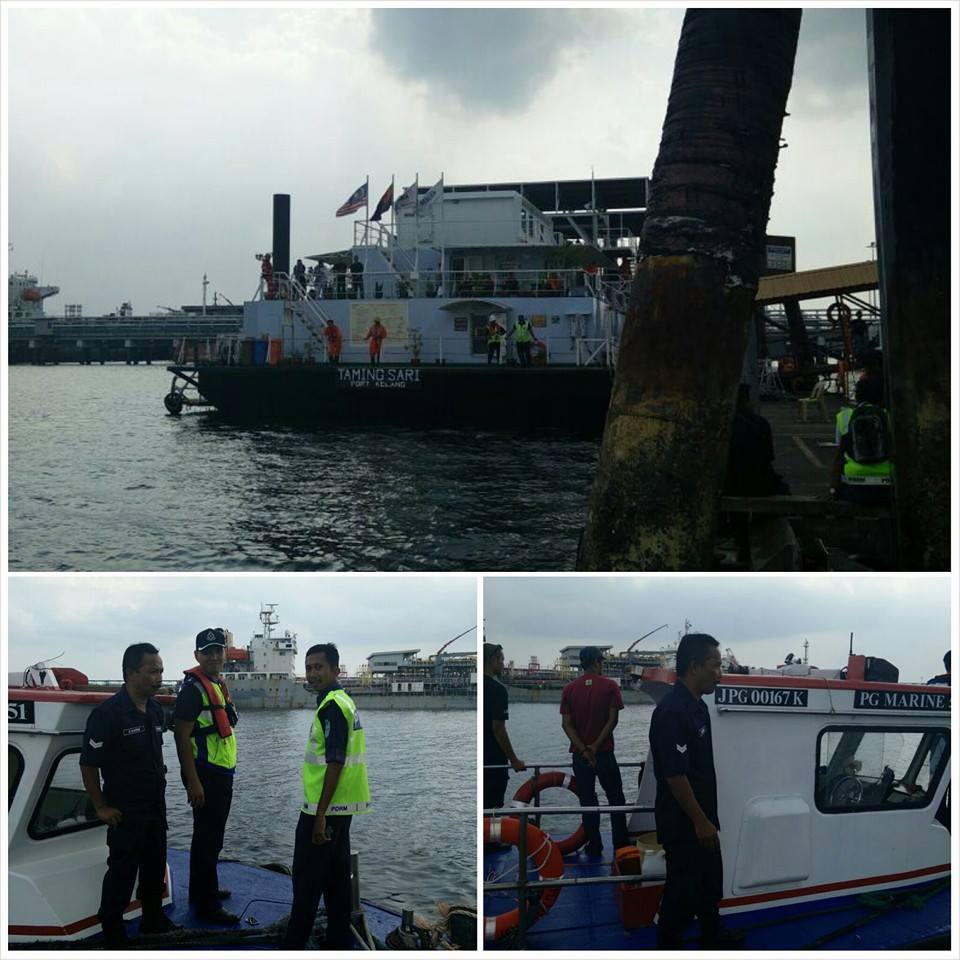 TUGAS SAR MENGESAN KRU BOT JATUH LAUT Tugas Sar Mengesan Kru Bot Jatuh Laut