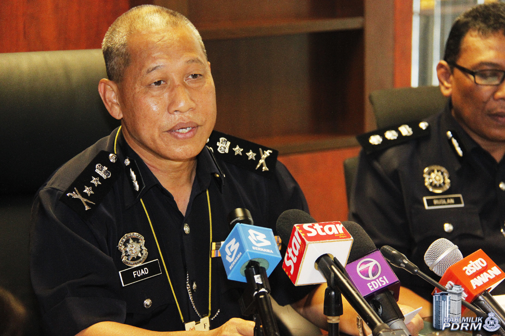 DCP Dato’ Hj. Mohd Fuad Abdul Latiff Sidang Media Kajian Suku Ketiga 2015 Trafik