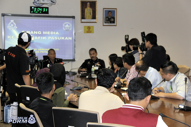 Polis Tekad Kurangkan Kadar Kemalangan