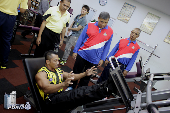 Bukit Aman Sediakan Gimnasium Baharu Untuk Warga Polis