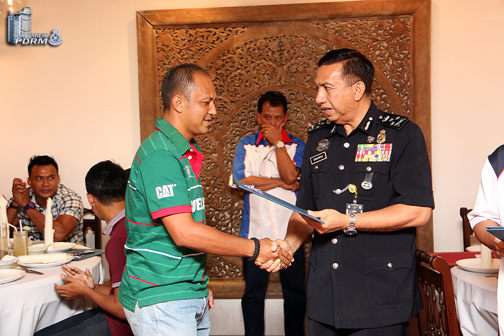 Atlet Pdrm Diberi Penghargaan