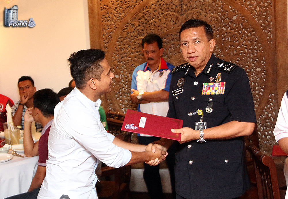Atlet Pdrm Diberi Penghargaan