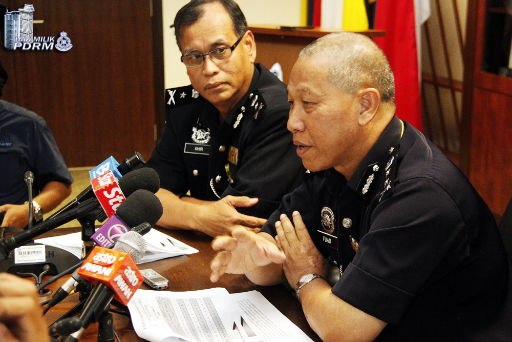DCP Dato’ Hj. Mohd Fuad Abdul Latiff Sidang Media Kajian Suku Ketiga 2015 Trafik