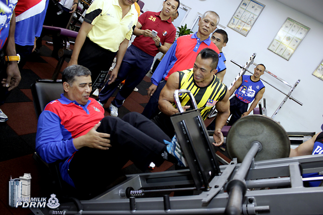 Bukit Aman Sediakan Gimnasium Baharu Untuk Warga Polis