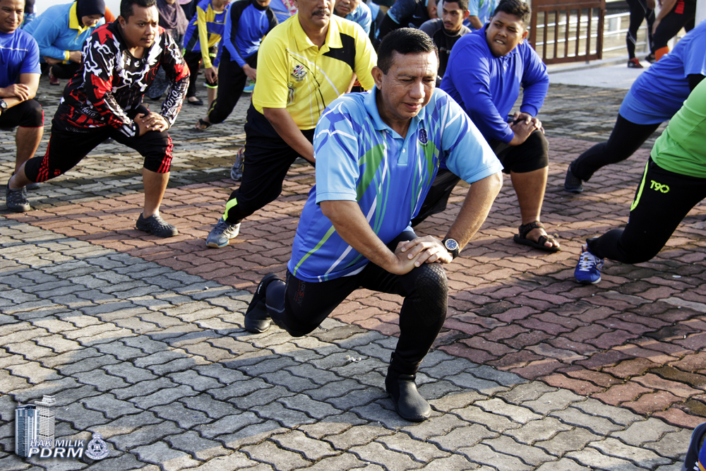 Peserta Trim And Fit Berkayak Sejauh 3km