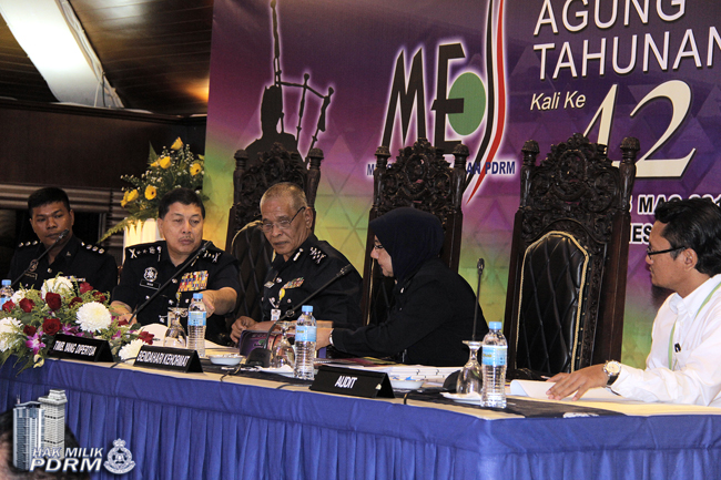 Mesyuarat Agung Mes Pegawai Kanan Pdrm Ke 42
