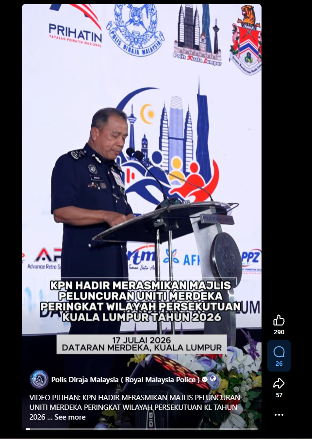 Video Pilihan Kpn Hadir Merasmikan Majlis Peluncuran Uniti Merdeka Peringkat Wilayah Persekutuan Kl Tahun 2026