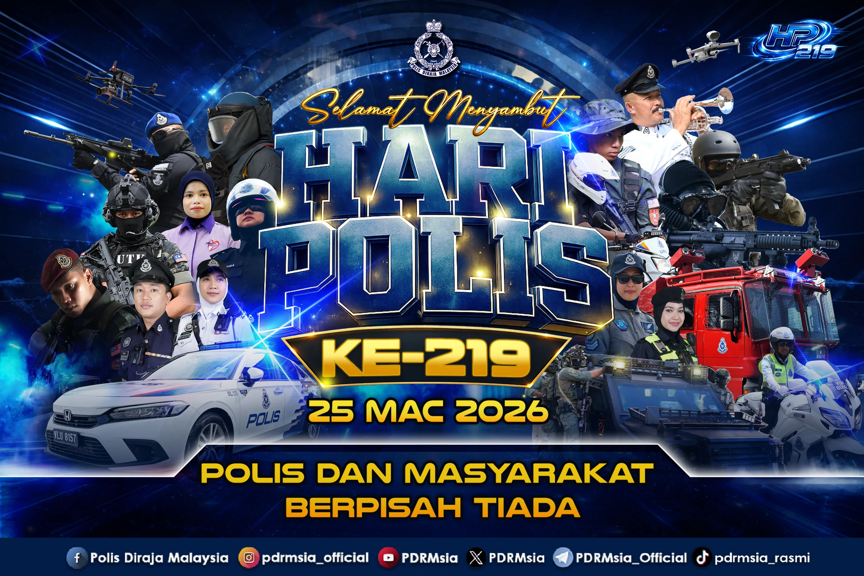 Sambutan Peringatan Hari Polis ke-219