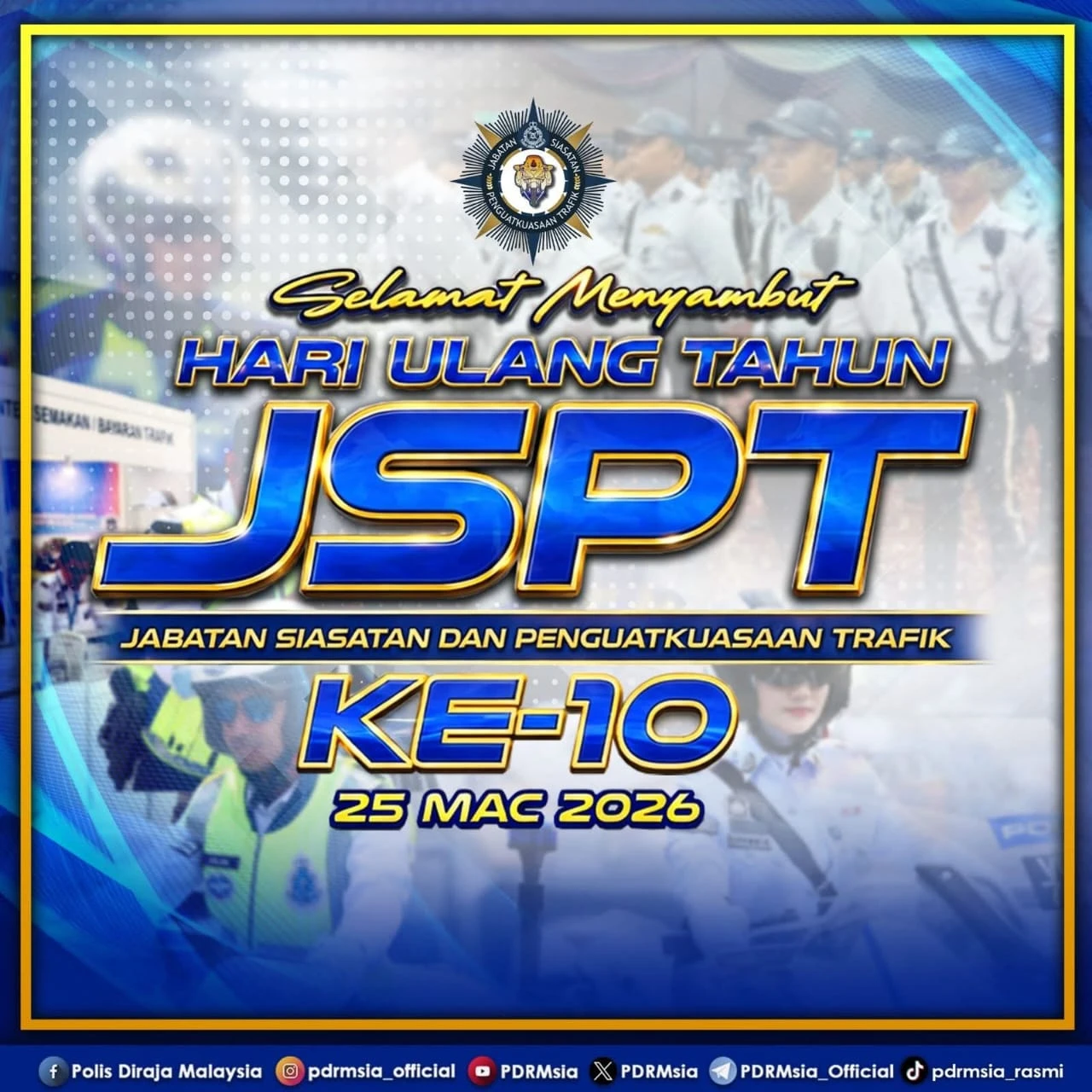 HARI ULANG TAHUN JSPT KE-10