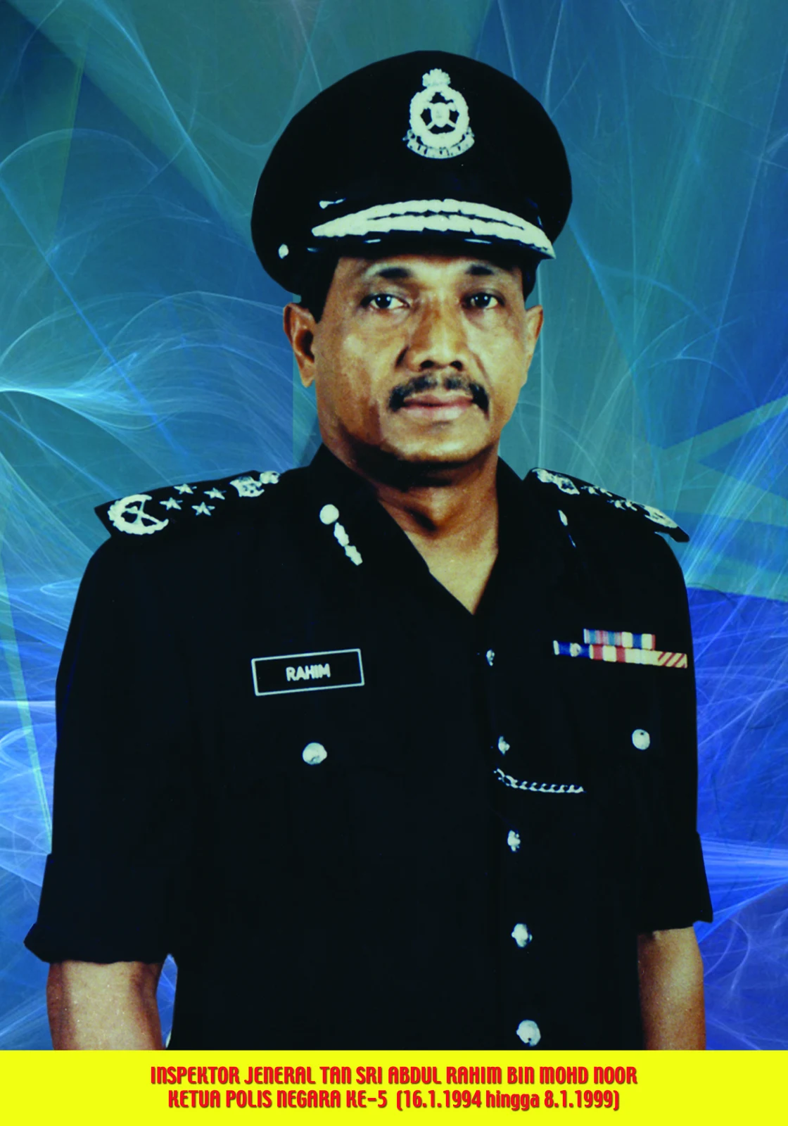 Potret Tan Sri Abdul Rahim bin Mohd. Noor