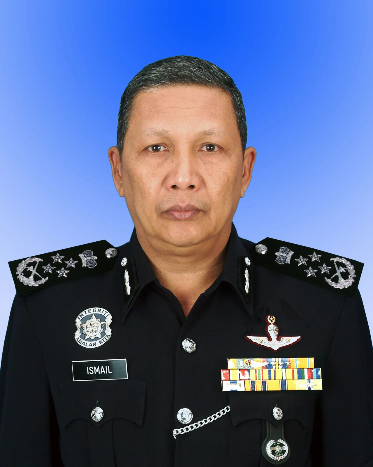 Potret Tan Sri Haji Ismail bin Haji Omar