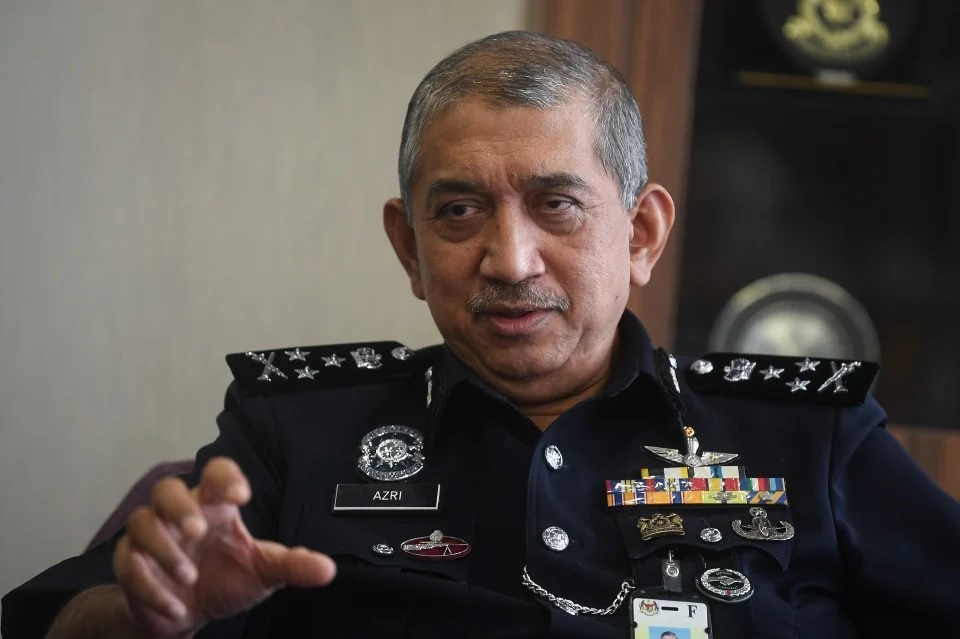 Pengarah Jabatan Integriti dan Pematuhan Standard (JIPS) Bukit Aman, Datuk Seri Azri Ahmad.