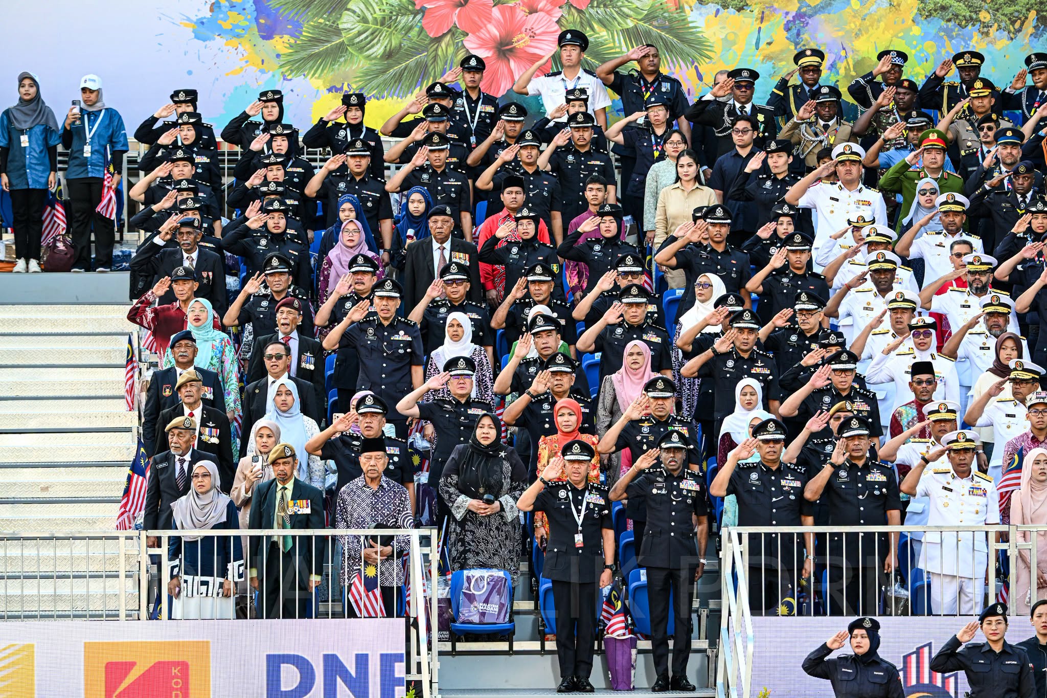 May be an image of crowd and text
