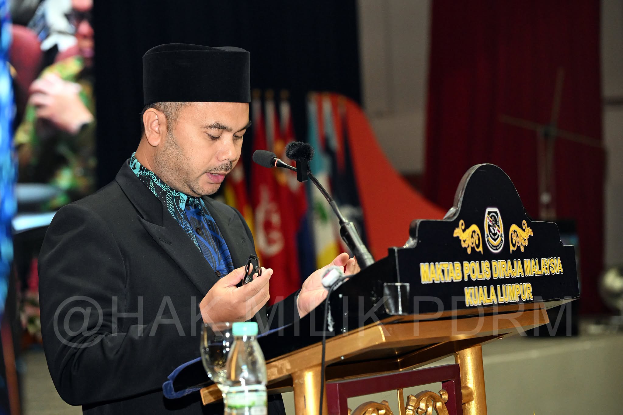 May be an image of flute, dais and text