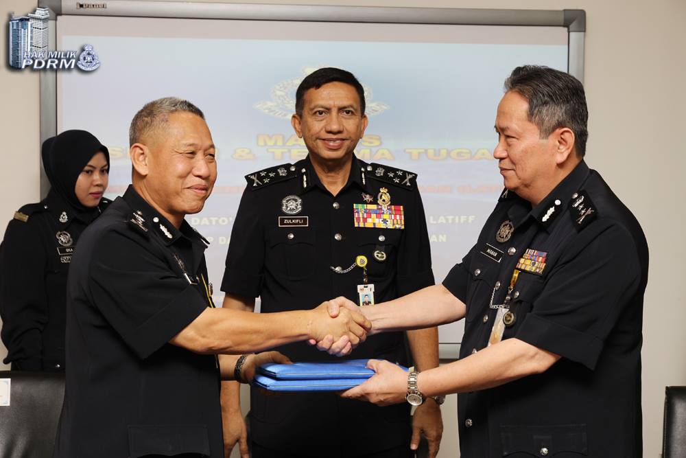 Serah Terima Tugas Timbalan Pengarah Pengurusan Latihan Pdrm