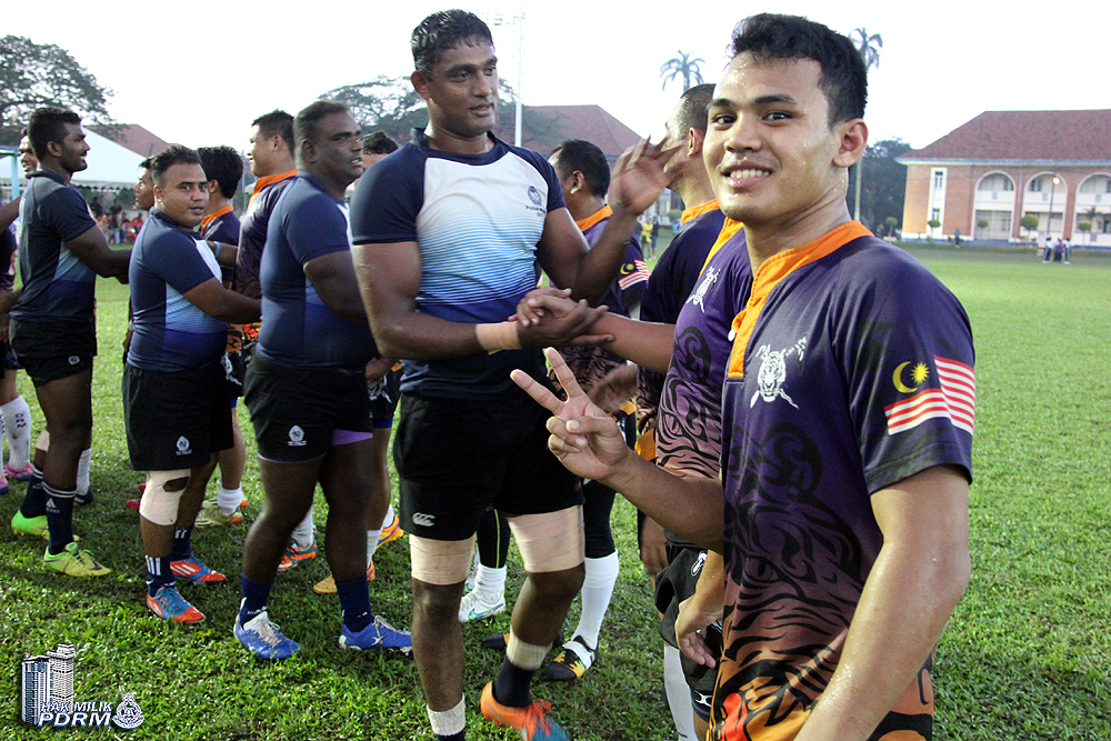 Ragbi Persahabatan Pdrm Terima Kunjungan Sri Lanka Police Rugby Team