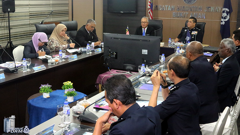 Timbalan Ksu Keselamatan Kdn Adakan Lawatan Kerja Ke Jsj Bukit Aman