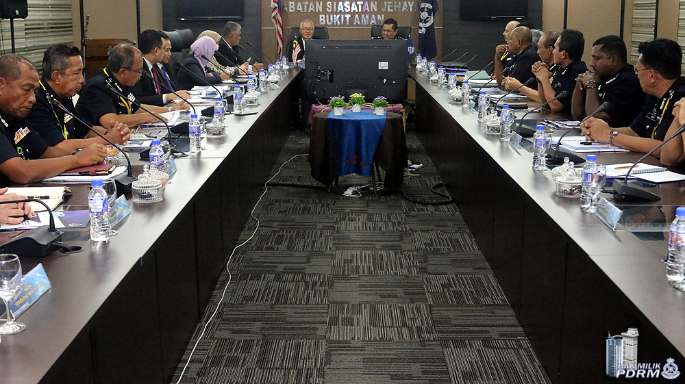 Timbalan Ksu Keselamatan Kdn Adakan Lawatan Kerja Ke Jsj Bukit Aman