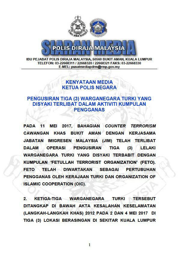 1 Kenyataan Media Ketua Polis Negar