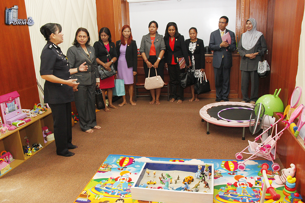 Kunjungan Hormat Delegasi Timor Leste Ke Child Interview Centre Cic
