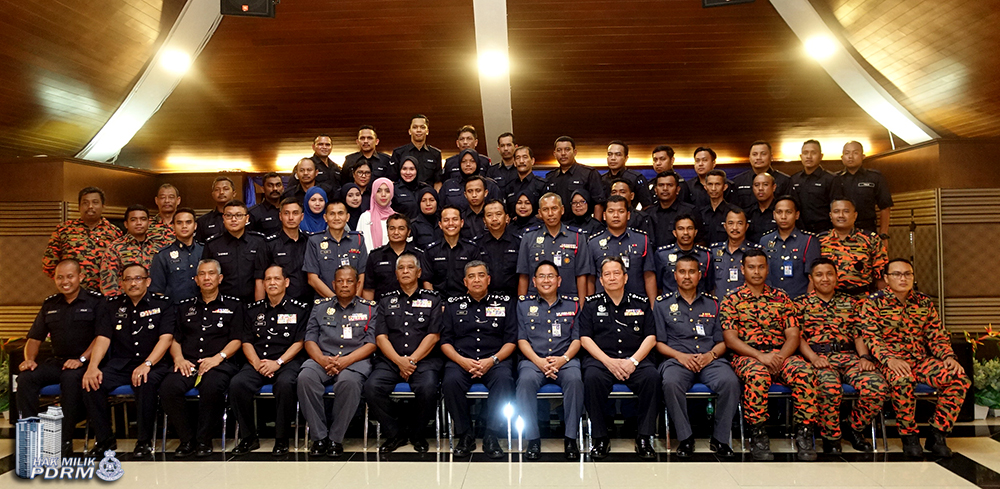 Latihan Keselamatan Kebakaran Peringkat Bukit Aman Tahun 2017