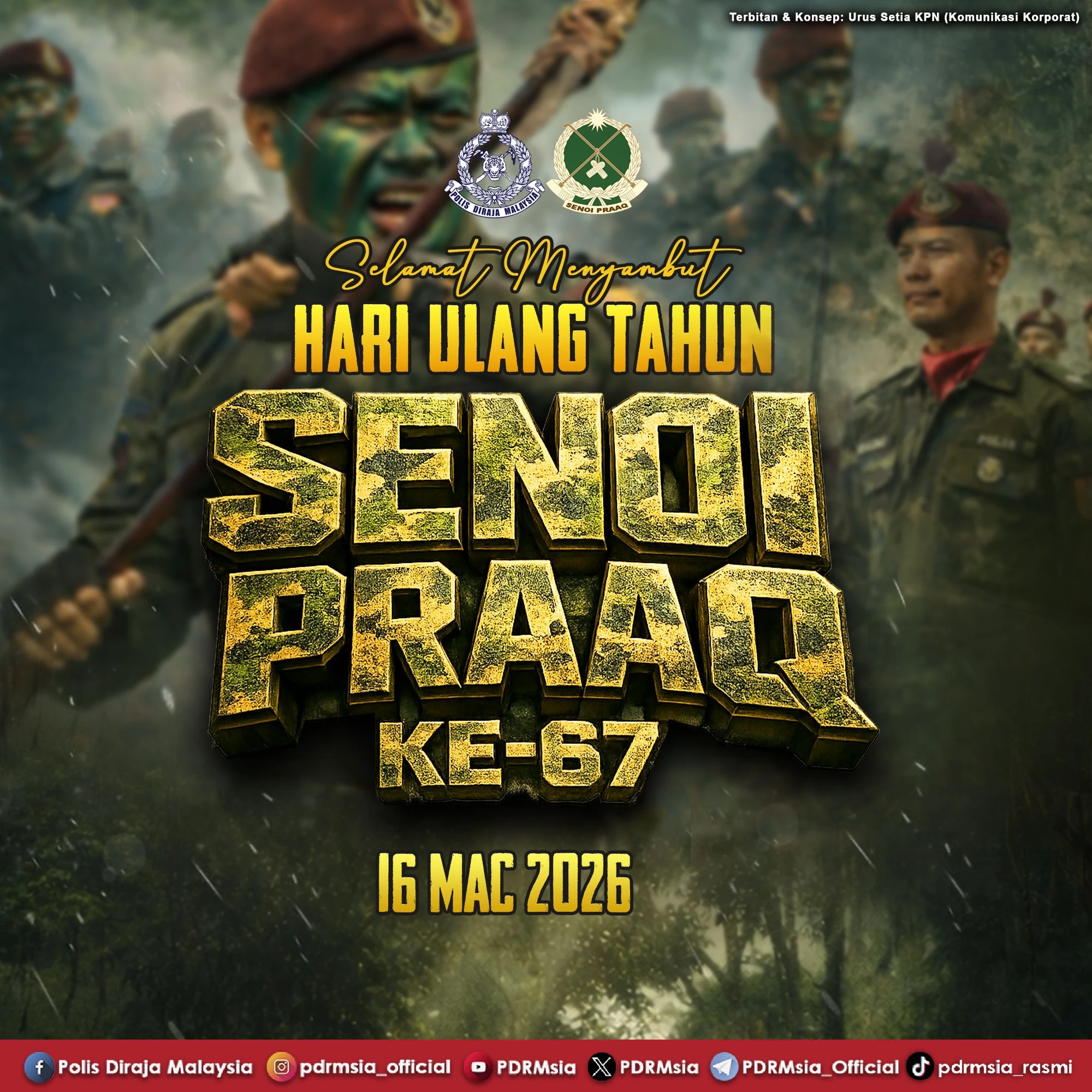 Hari Ulang Tahun Senoi Praq ke-67