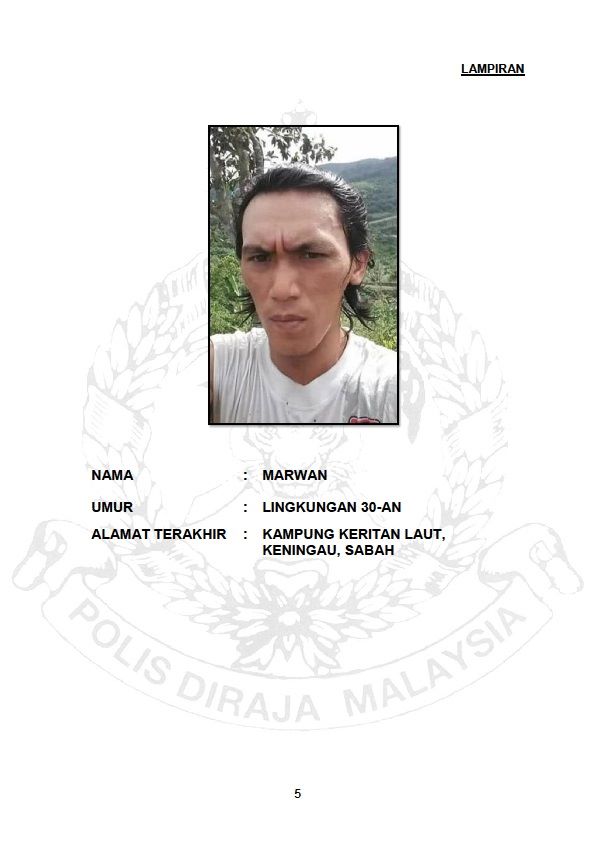 Tangkapan Tiga Individu Yang Disyaki Terlibat Dalam Kumpulan Pengganas Dan Usaha Mengesan Seorang Lagi Suspek