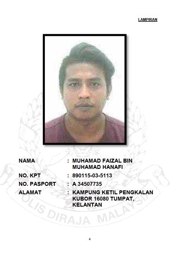 Mengesan Empat 4 Suspek Kumpulan Pengganas Daesh Bagi Tujuan Membantu Siasatan Polis
