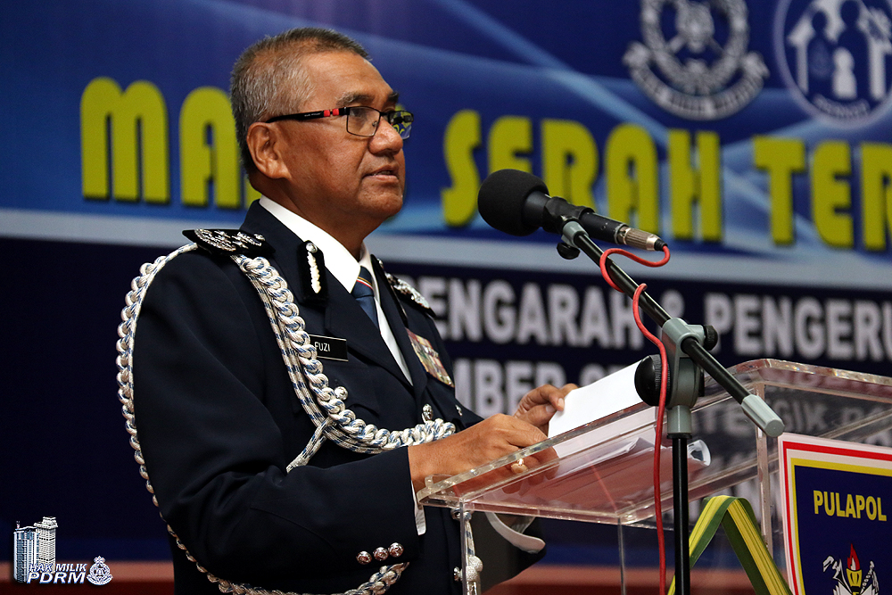 ucapan daripada Ketua Polis Negara, Tan Sri Dato’ Sri Mohamad Fuzi Harun... 37