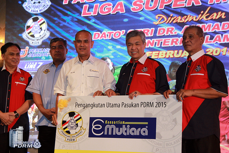 Pasukan Bola Sepak Pdrm Fa Perkenal Jentera Liga Super 2015