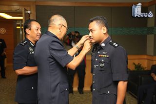 25591794_1761609600516006_1830518241703492634_n Majlis Pemakaian Pangkat Pegawai Kanan Jabatan Pengurusan Pdrm