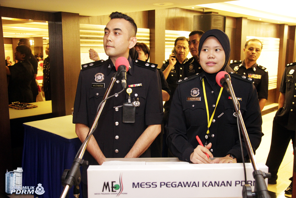 Majlis Pemakaian Lencana Pangkat Pegawai Kanan Polis