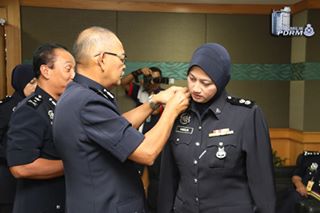 25593948_1761608953849404_5513471082787546478_n Majlis Pemakaian Pangkat Pegawai Kanan Jabatan Pengurusan Pdrm