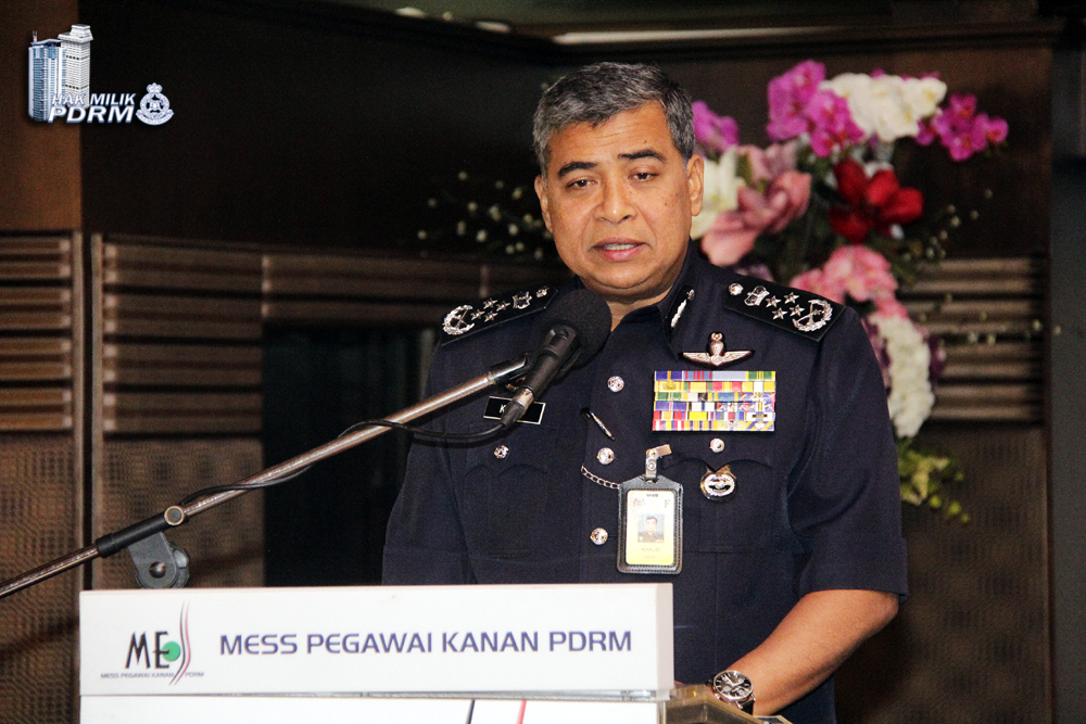 Majlis Pemakaian Lencana Pangkat Pegawai Kanan Polis