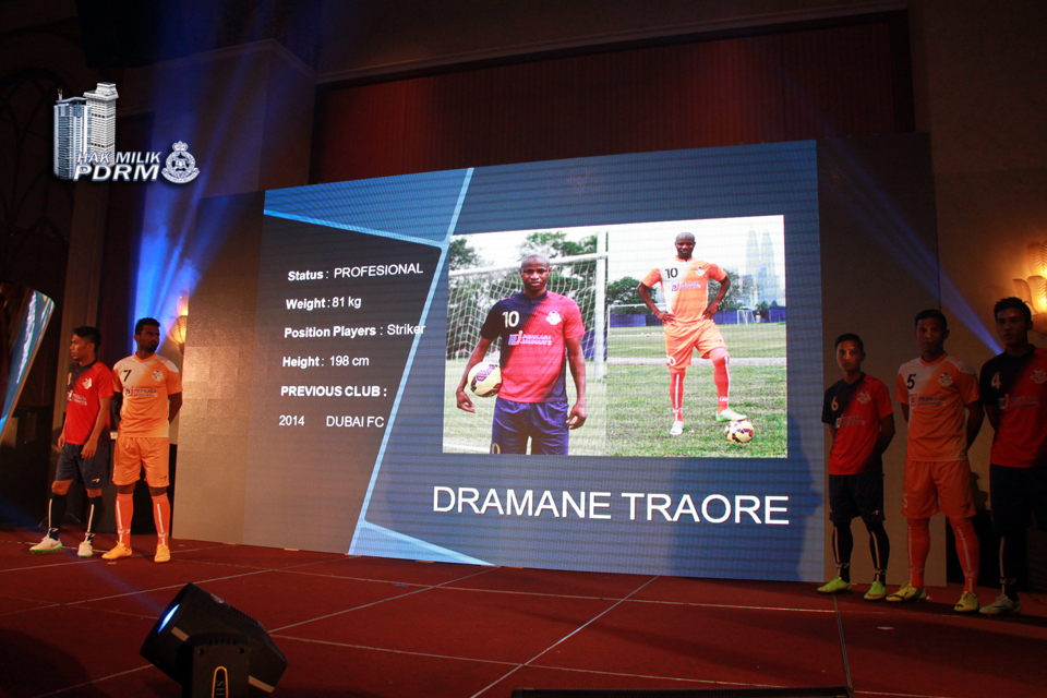 Pasukan Bola Sepak Pdrm Fa Perkenal Jentera Liga Super 2015