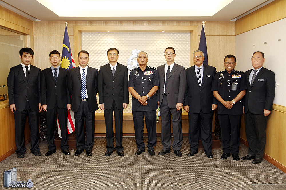 Director General Of Counter Terrorism Department Mps China Temui Timbalan Kpn