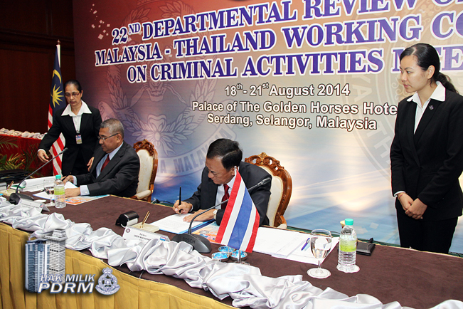 Polis Malaysia Thailand Komited Banteras Jenayah Rentas Sempadan