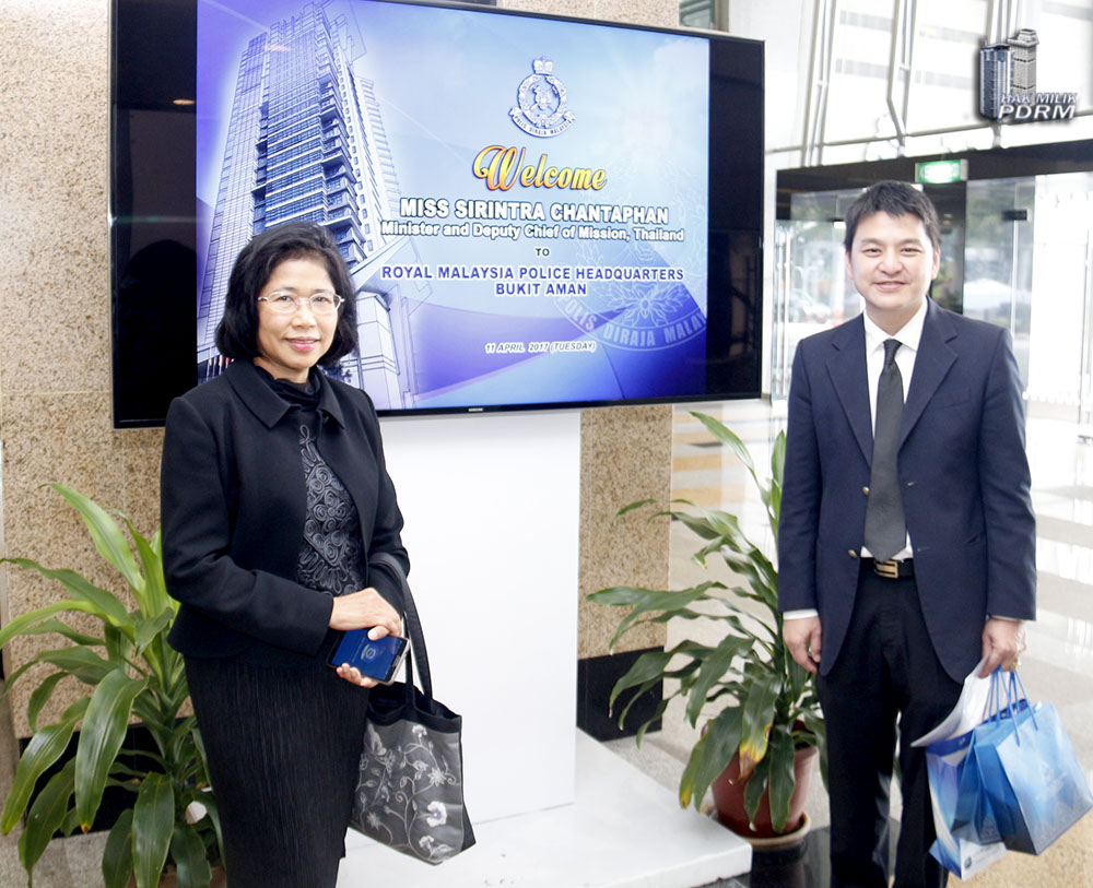 Kunjungan Hormat Minister And Deputy Chief Of Mission Thailand
