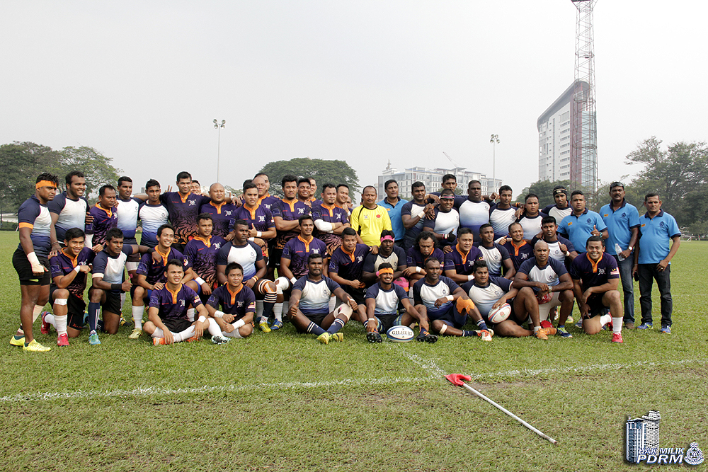 Ragbi Persahabatan Pdrm Terima Kunjungan Sri Lanka Police Rugby Team