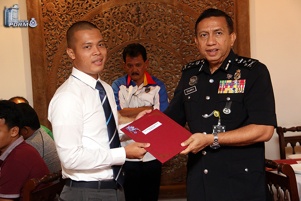 Atlet Pdrm Diberi Penghargaan