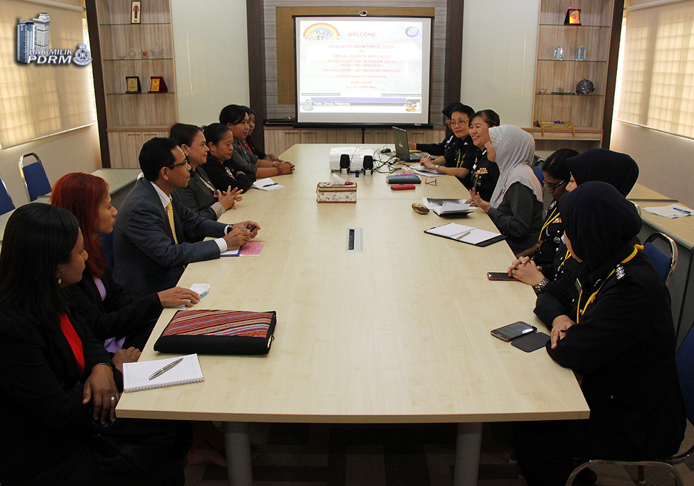 Kunjungan Hormat Delegasi Timor Leste Ke Child Interview Centre Cic