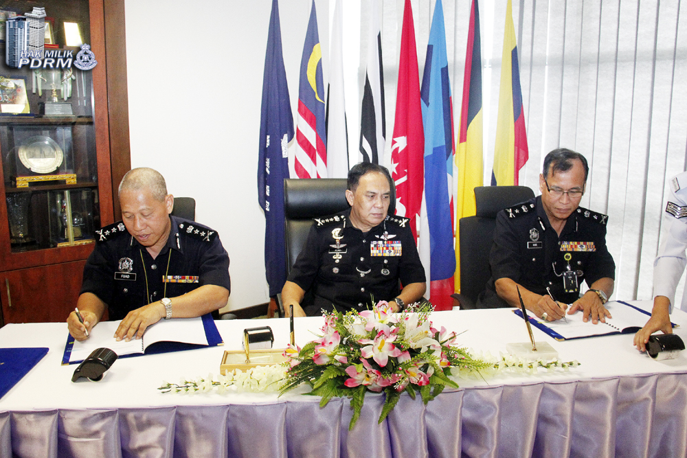 Majlis Serah Terima Tugas Ketua Trafik Pasukan