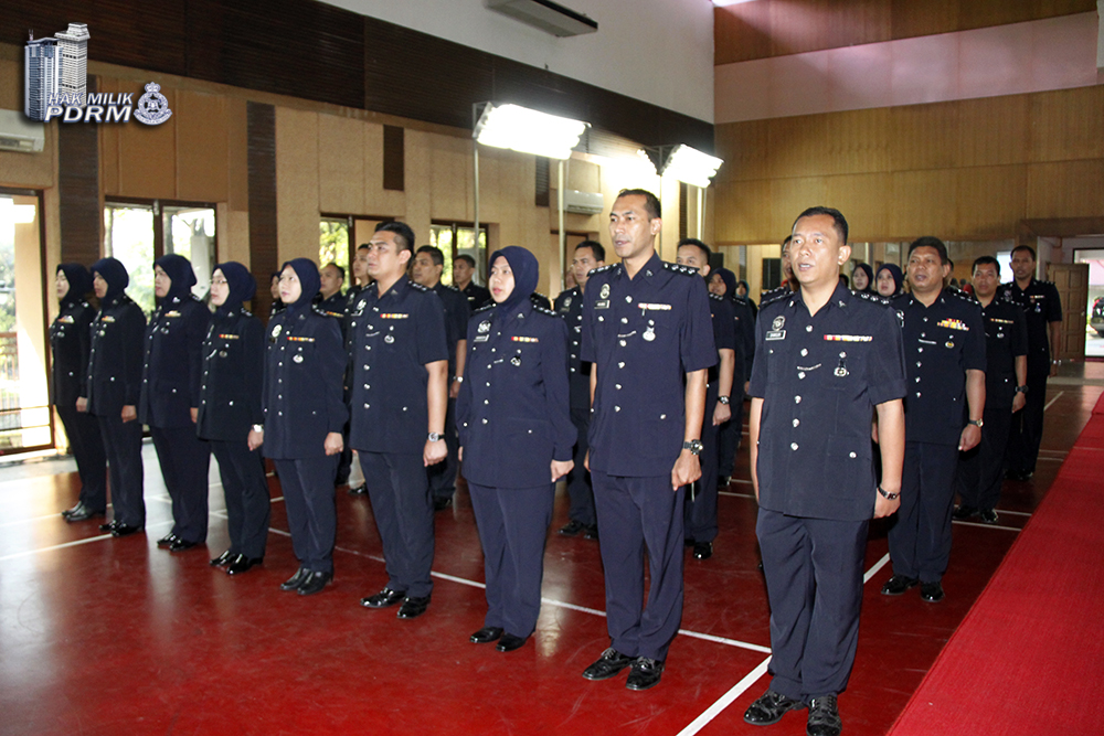 Perhimpunan Bulanan Jabatan Pengurusan Pdrm