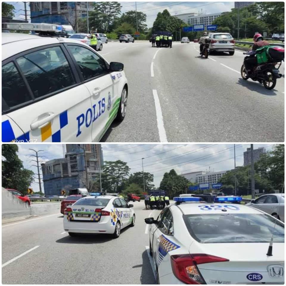 qw Pkpb Covid 19 Pic Of The Day Polis Dan Masyarakat Berpisah Tiada