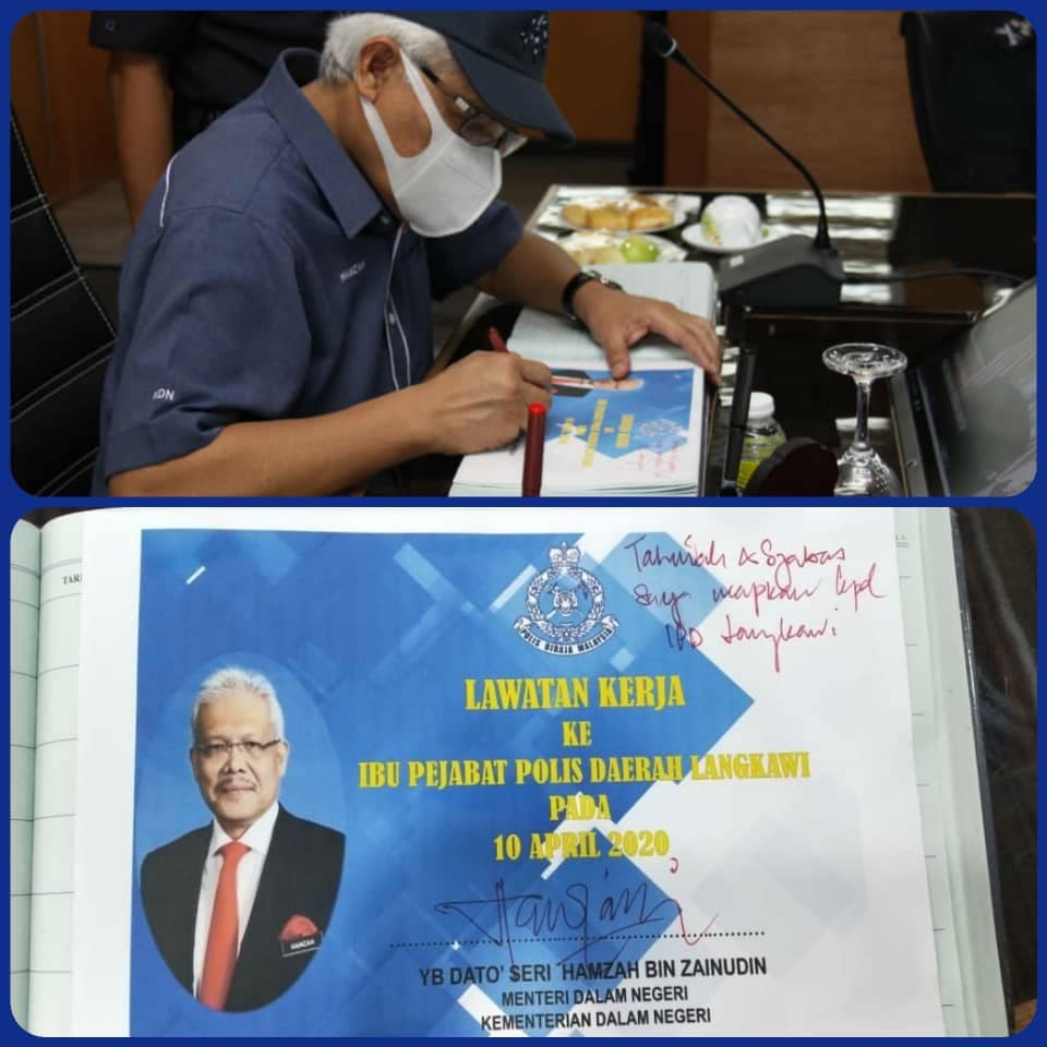 1 Covid 19 Posting Pilihan Menteri Kdn Adakan Lawatan Kerja Ke Ipd Langkawi