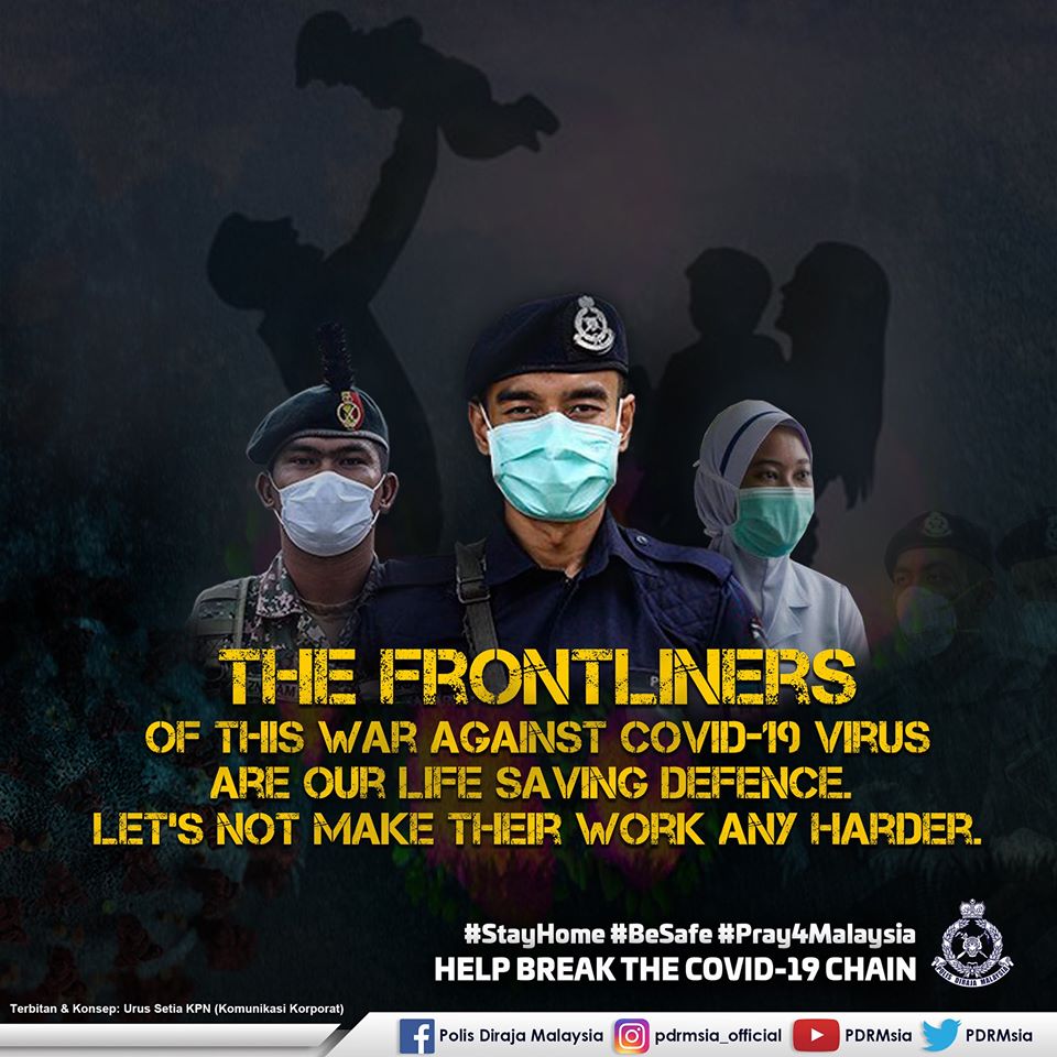 Covid 19 The Frontliners Of This War Against Covid 19 Virus Are Our Life Saving Defence Let S Not Make Their Work Any Harder